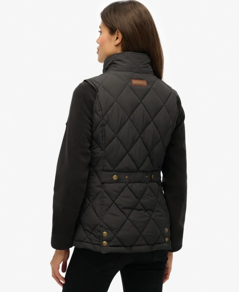 Cord Trimmed Liner Gilet