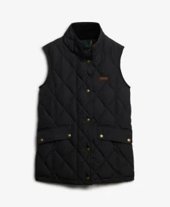 Cord Trimmed Liner Gilet