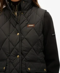 Cord Trimmed Liner Gilet