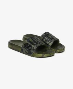 Core Camo Pool Sliders
