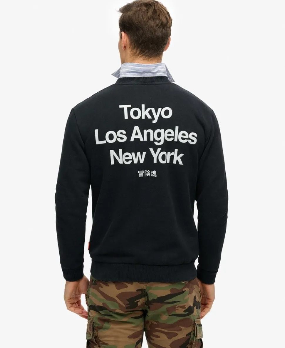 Core Logo City Crew Sweatshirt