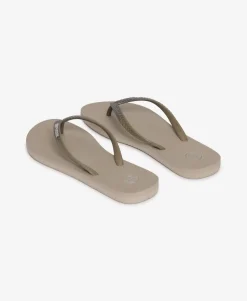 Core Metallic Flip Flops