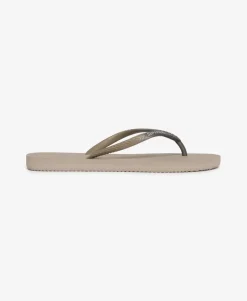 Core Metallic Flip Flops