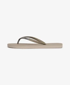 Core Metallic Flip Flops