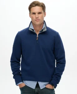 Core Pique Half Zip Sweatshirt