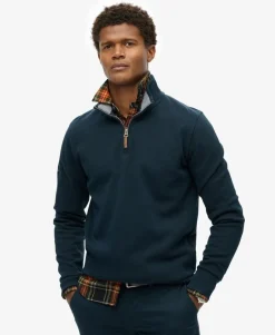 Core Pique Half Zip Sweatshirt
