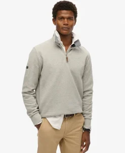 Core Pique Half Zip Sweatshirt