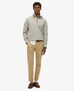 Core Pique Half Zip Sweatshirt