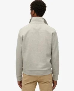 Core Pique Half Zip Sweatshirt