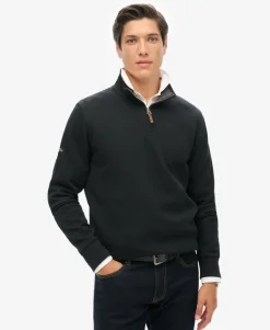 Core Pique Half Zip Sweatshirt