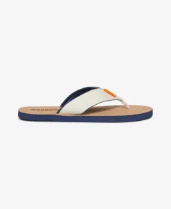 Cork Graphic Flip Flops