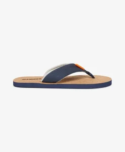 Cork Graphic Flip Flops