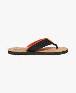 Cork Graphic Flip Flops