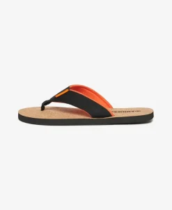Cork Graphic Flip Flops