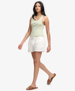 Cotton Broderie Beach Shorts