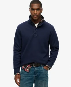 Cotton Classic Pique Half Zip Sweatshirt