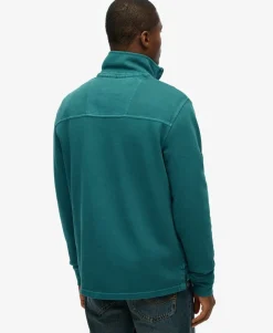 Cotton Classic Pique Half Zip Sweatshirt