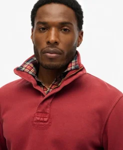Cotton Classic Pique Half Zip Sweatshirt