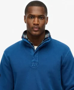 Cotton Classic Pique Half Zip Sweatshirt