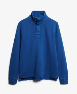 Cotton Classic Pique Half Zip Sweatshirt