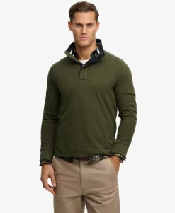 Cotton Classics Jersey Half Zip Sweatshirt