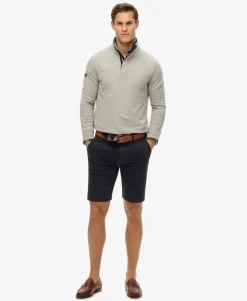 Cotton Classics Jersey Half Zip Sweatshirt