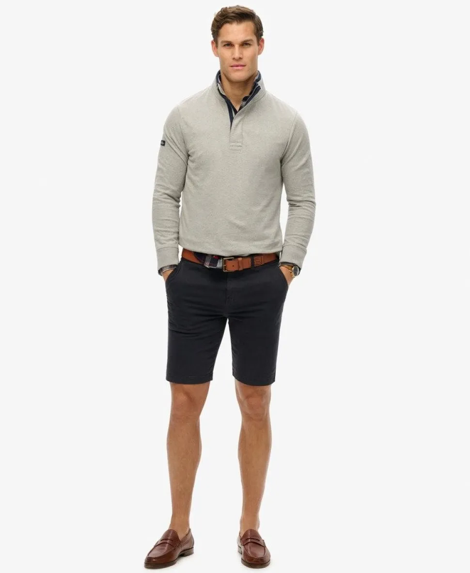 Cotton Classics Jersey Half Zip Sweatshirt