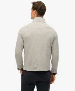 Cotton Classics Jersey Half Zip Sweatshirt