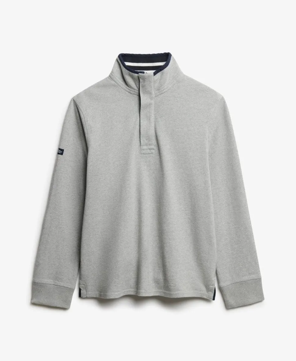 Cotton Classics Jersey Half Zip Sweatshirt
