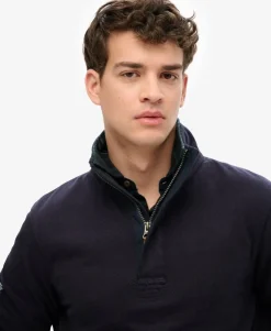 Cotton Classics Jersey Half Zip Sweatshirt