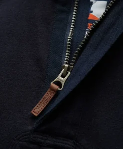 Cotton Classics Jersey Half Zip Sweatshirt