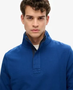 Cotton Classics Jersey Half Zip Sweatshirt