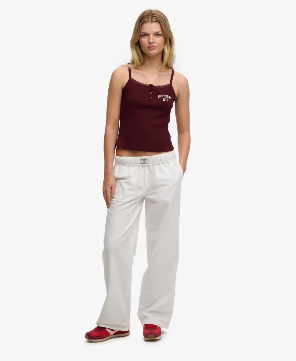 Cotton Elastic Trousers