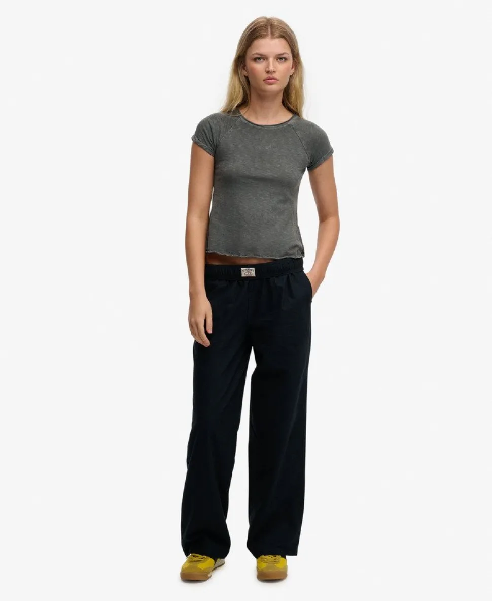 Cotton Elastic Trousers