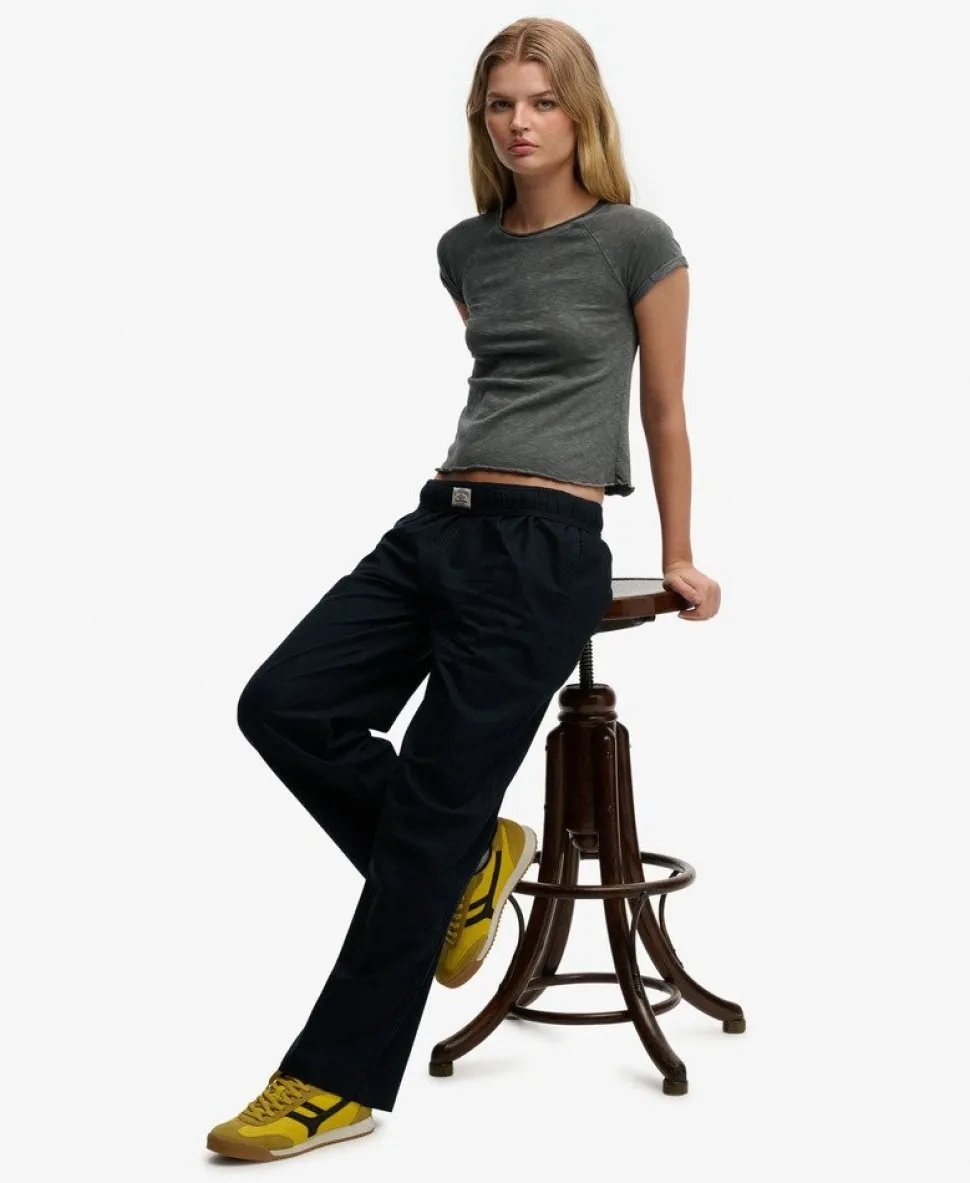 Cotton Elastic Trousers