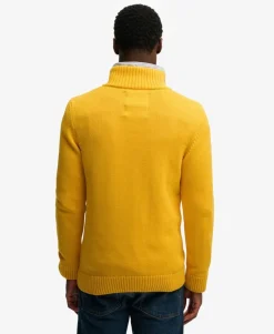 Cotton Half Zip Knit Jumper