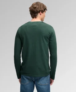 Cotton Linen Long Sleeve Pocket Top