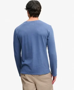 Cotton Linen Long Sleeve Pocket Top