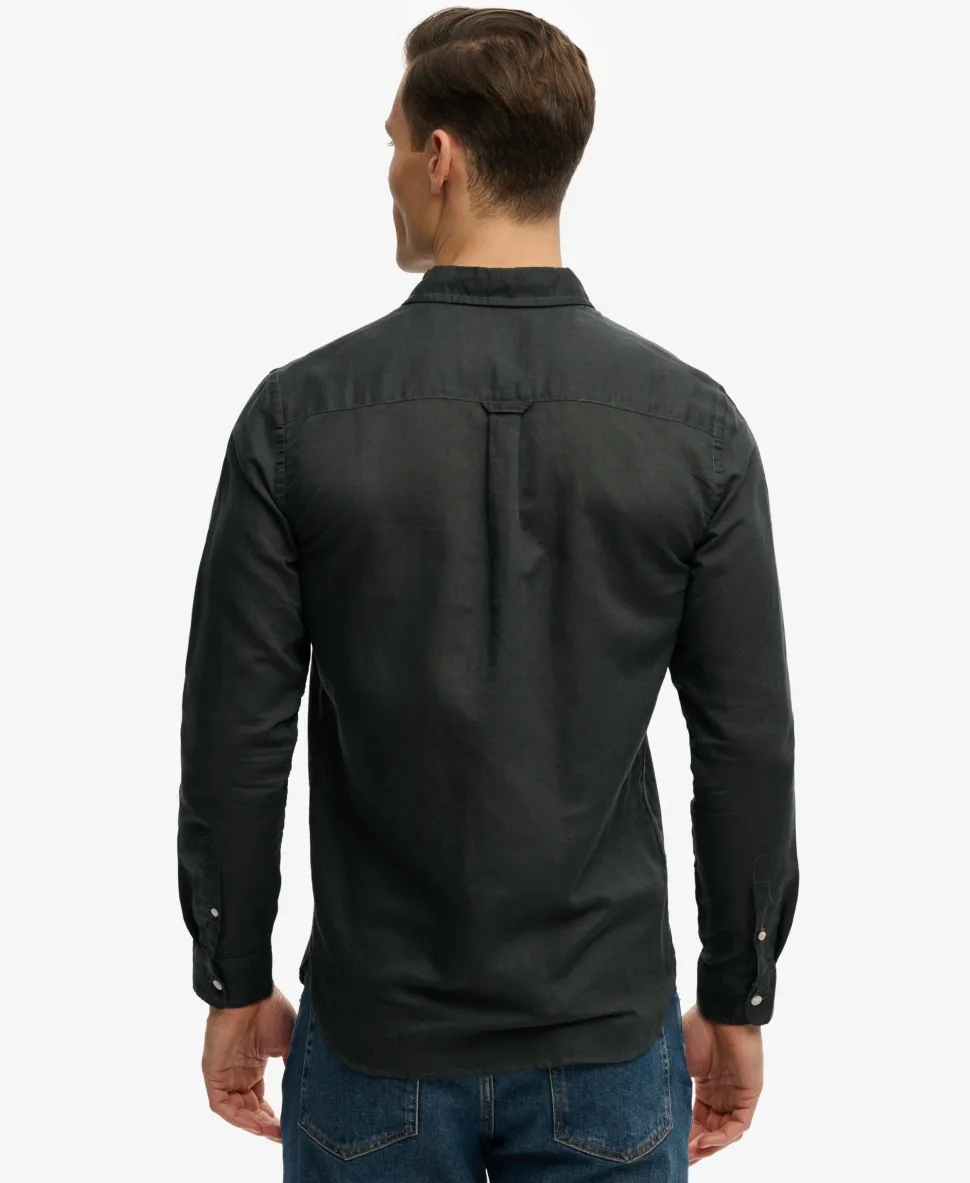 Cotton Linen Long Sleeve Shirt