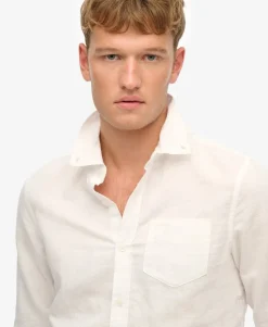 Cotton Linen Long Sleeve Shirt