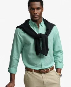 Cotton Linen Long Sleeve Shirt