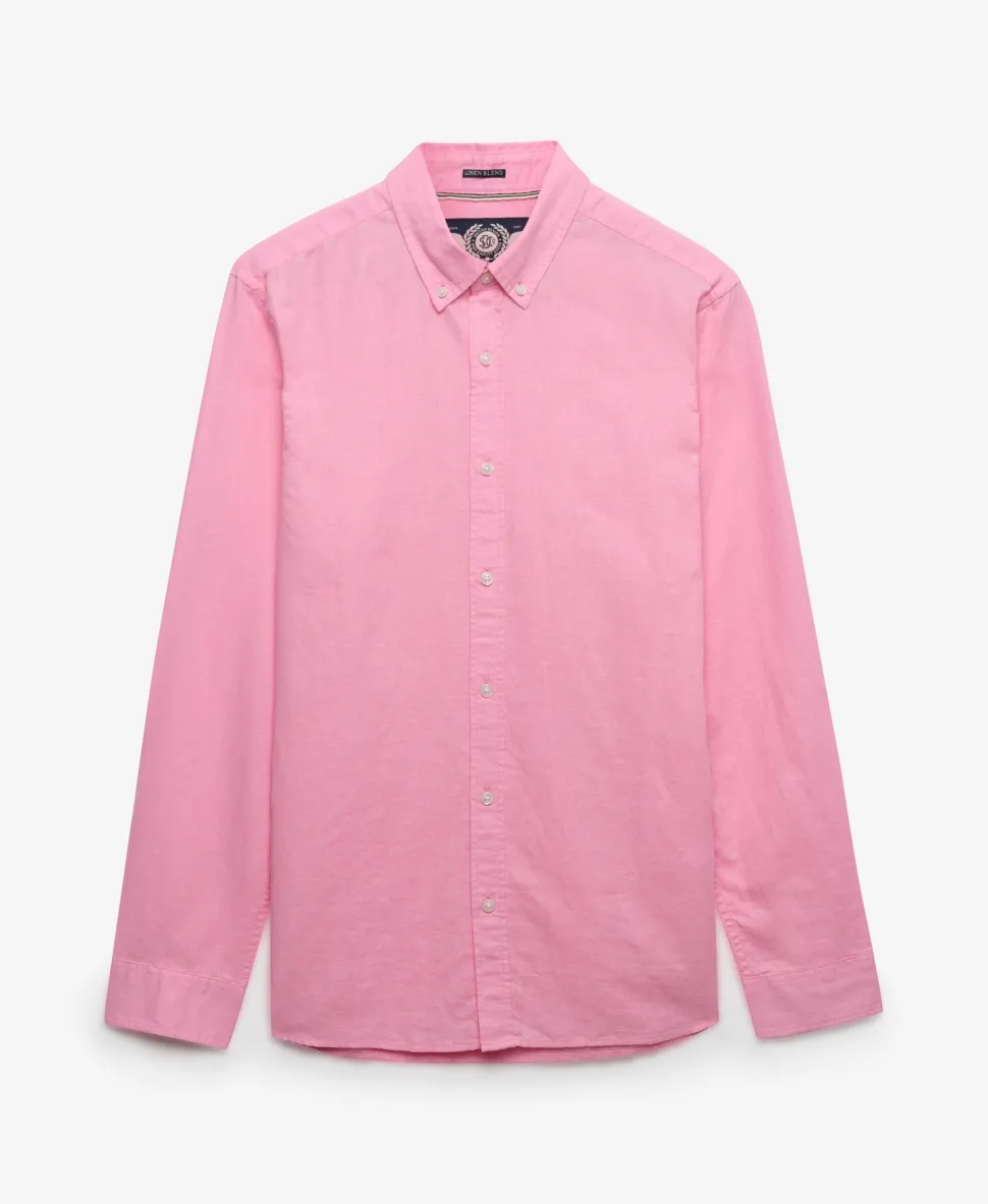 Cotton Linen Long Sleeve Shirt
