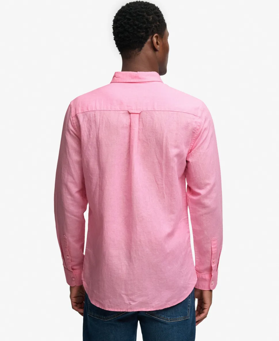 Cotton Linen Long Sleeve Shirt