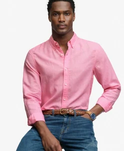 Cotton Linen Long Sleeve Shirt