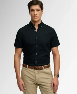 Cotton Linen Short Sleeve Shirt