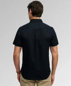 Cotton Linen Short Sleeve Shirt