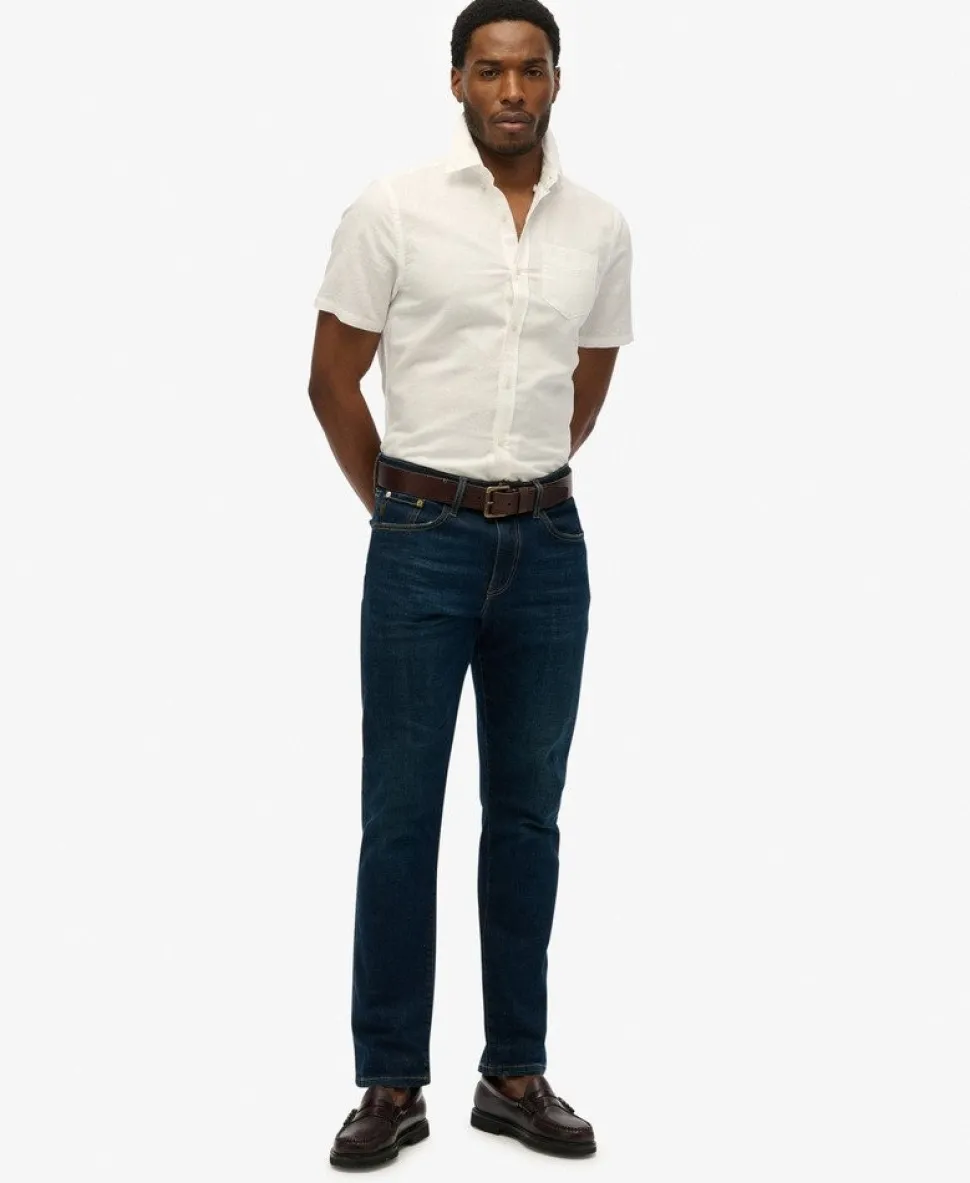 Cotton Linen Short Sleeve Shirt