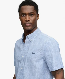 Cotton Linen Short Sleeve Shirt