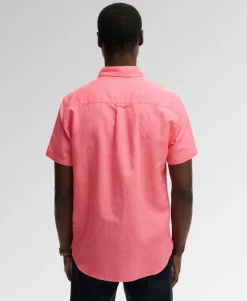 Cotton Linen Short Sleeve Shirt