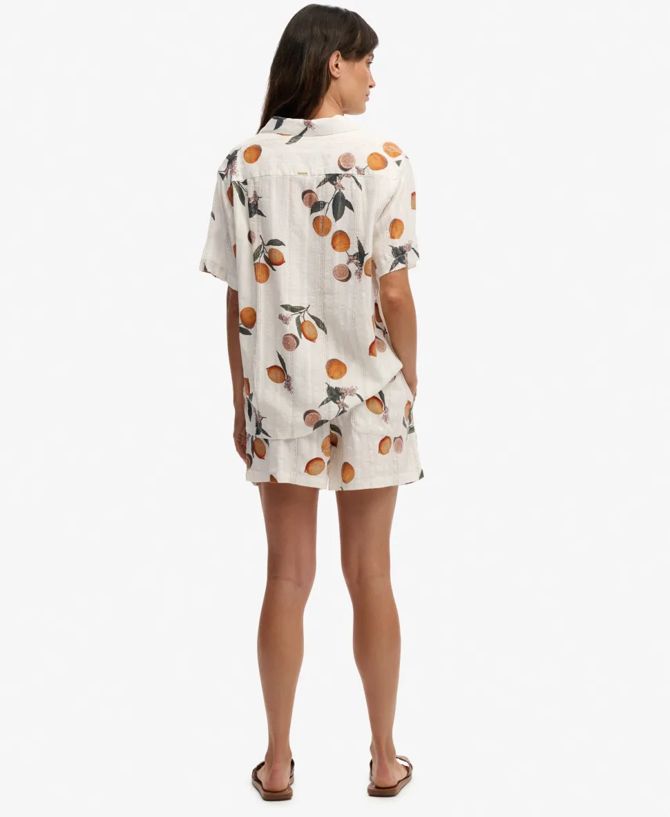 Cotton Printed Beach Shorts